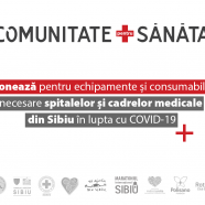 O Comunitate pentru Sănătate: Donează pentru spitale și cadre medicale din Sibiu